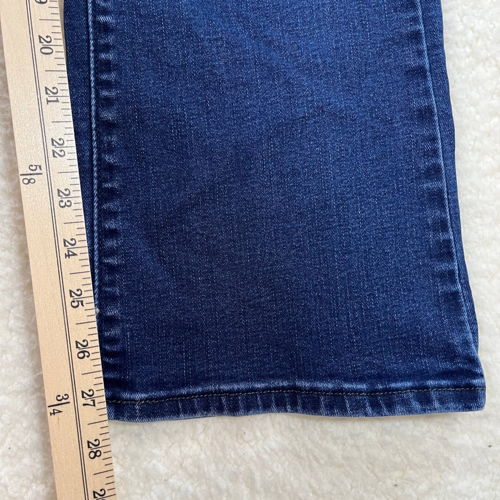 Levi's Jeans Womens 10 Blue 529 Curvy Bootcut Dark Wash Stretch Denim 51951-0008 - Picture 2 of 10